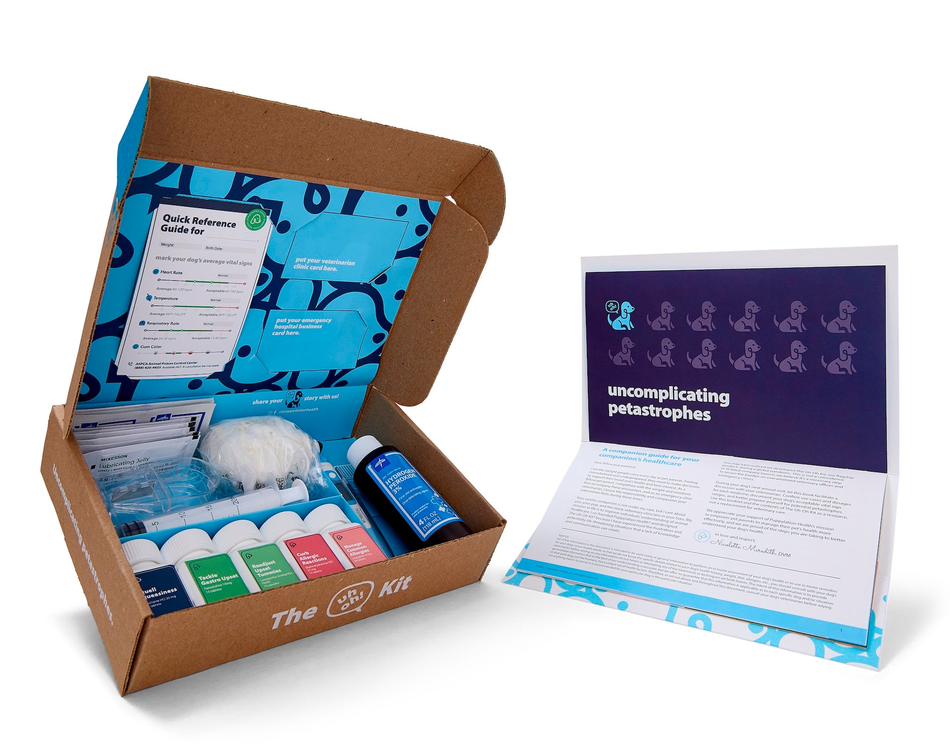 The Uh-Oh Kit | Patented Vet-Approved Dog First Aid & Emergency